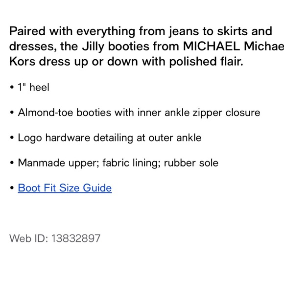 Michael Kors Women's Jilly Flat Booties - Picture 7 of 7